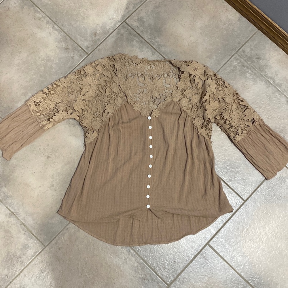 Beautiful fall lace top